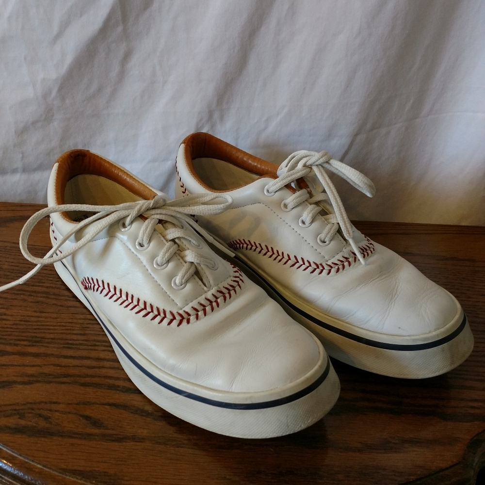Keds baseball shoes.